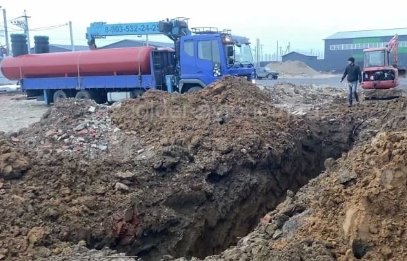 Монтаж газгольдера Реал Инвест под ключ в Орехово-Зуево подземно